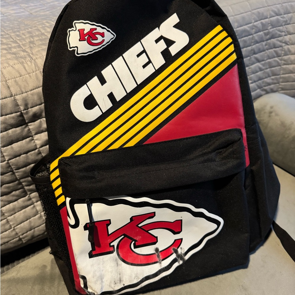 Kansas City Chiefs School Backpack